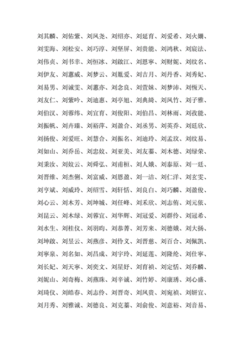 姓刘宝宝起名 ：姓刘宝宝起名字？