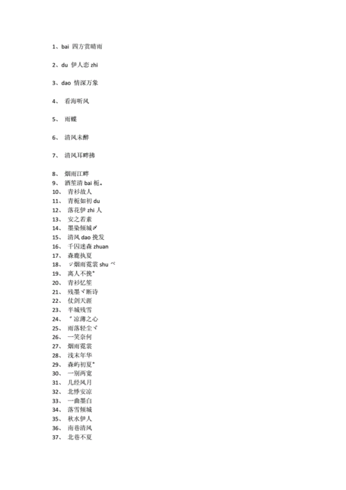 大气有格局的微信名 ：大气有格局的微信名女孩？