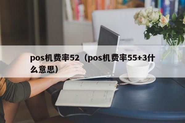 pos机费率52（pos机费率55+3什么意思）