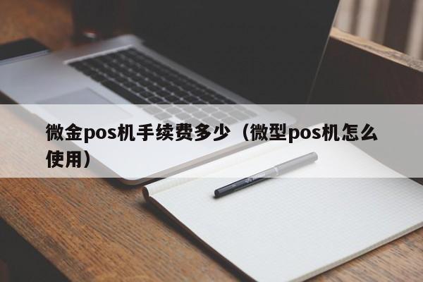 微金pos机手续费多少（微型pos机怎么使用）