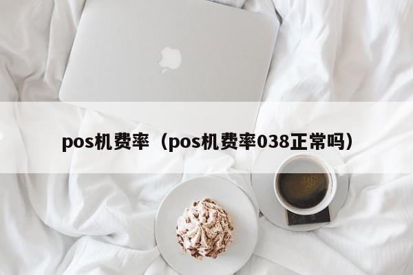 pos机费率（pos机费率038正常吗）