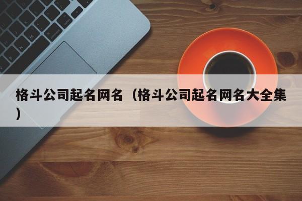 格斗公司起名网名（格斗公司起名网名大全集）